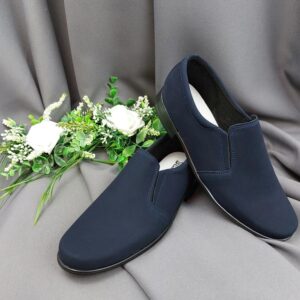 Chłopięce Model 017 (granat nubuk)